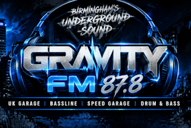 Gravity FM.UK logo